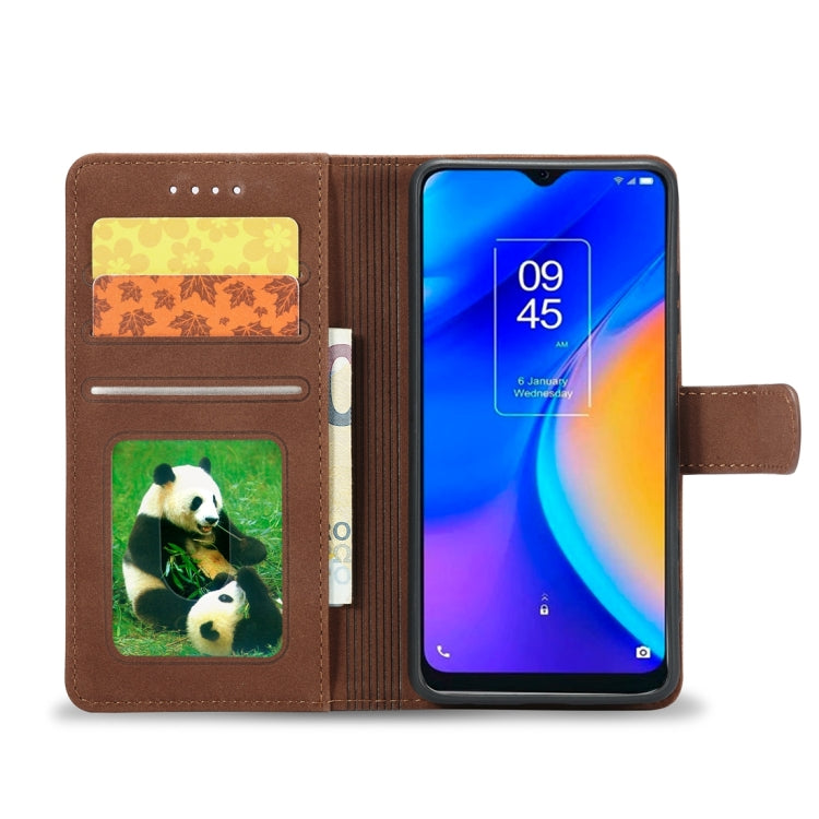 For Sony Xperia Ace II Frosted Anti-theft Brush Horizontal Flip Leather Phone Case
