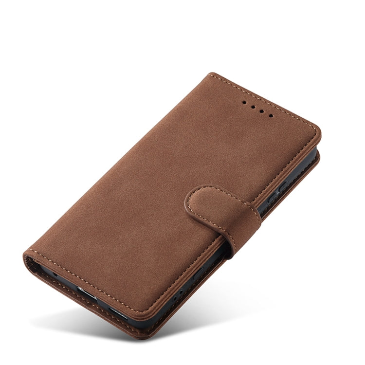 For Sony Xperia Ace II Frosted Anti-theft Brush Horizontal Flip Leather Phone Case