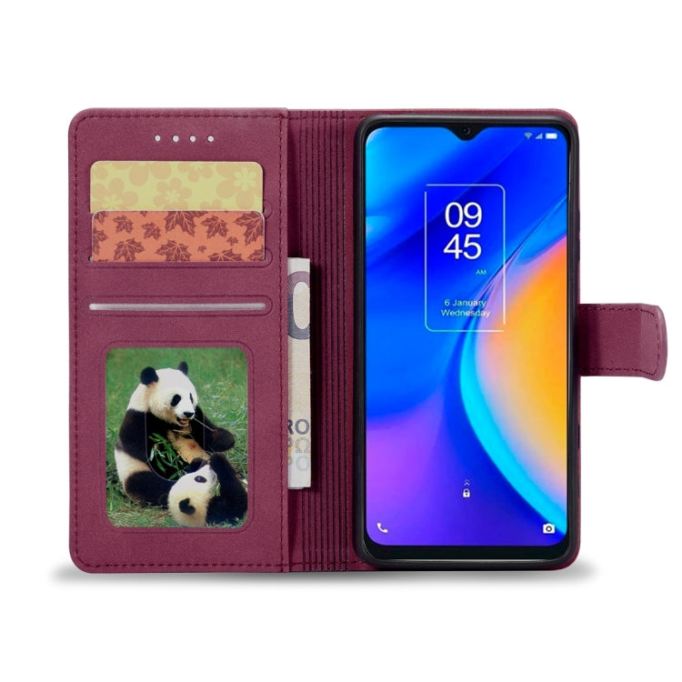 For Sony Xperia Ace II Frosted Anti-theft Brush Horizontal Flip Leather Phone Case
