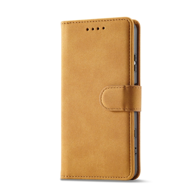 For Sony Xperia Ace II Frosted Anti-theft Brush Horizontal Flip Leather Phone Case