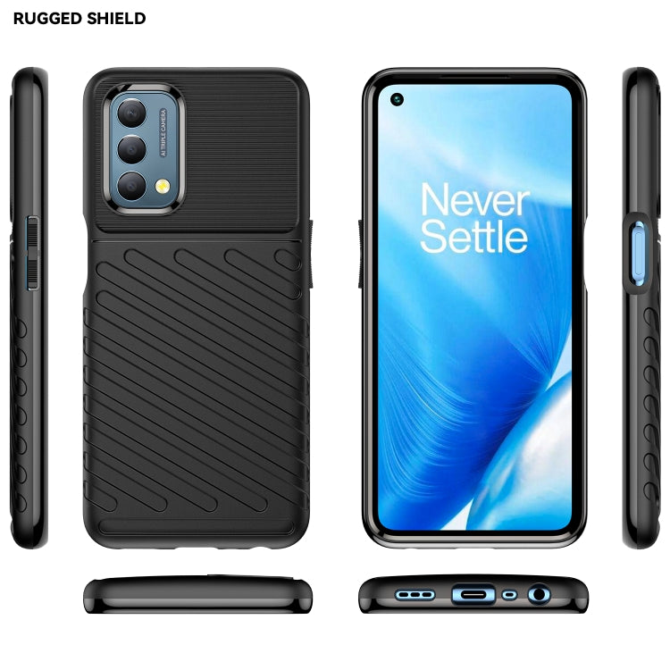 For OnePlus Nord N200 5G Thunderbolt Shockproof TPU Soft Case