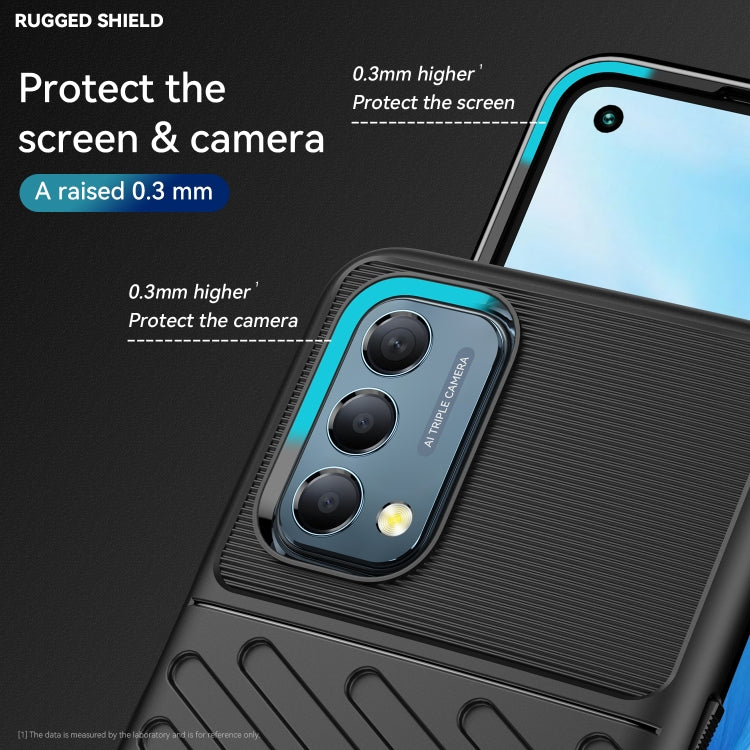 For OnePlus Nord N200 5G Thunderbolt Shockproof TPU Soft Case
