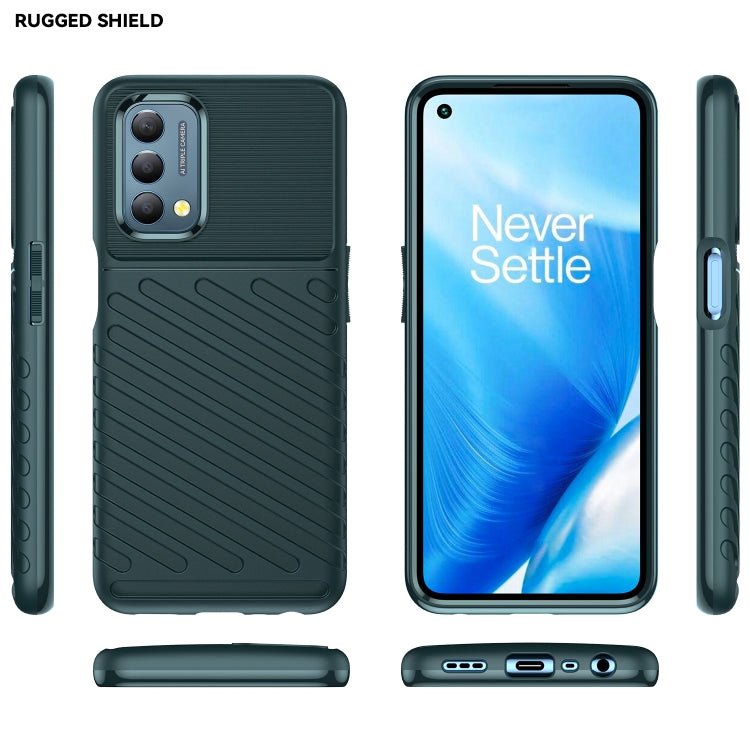For OnePlus Nord N200 5G Thunderbolt Shockproof TPU Soft Case