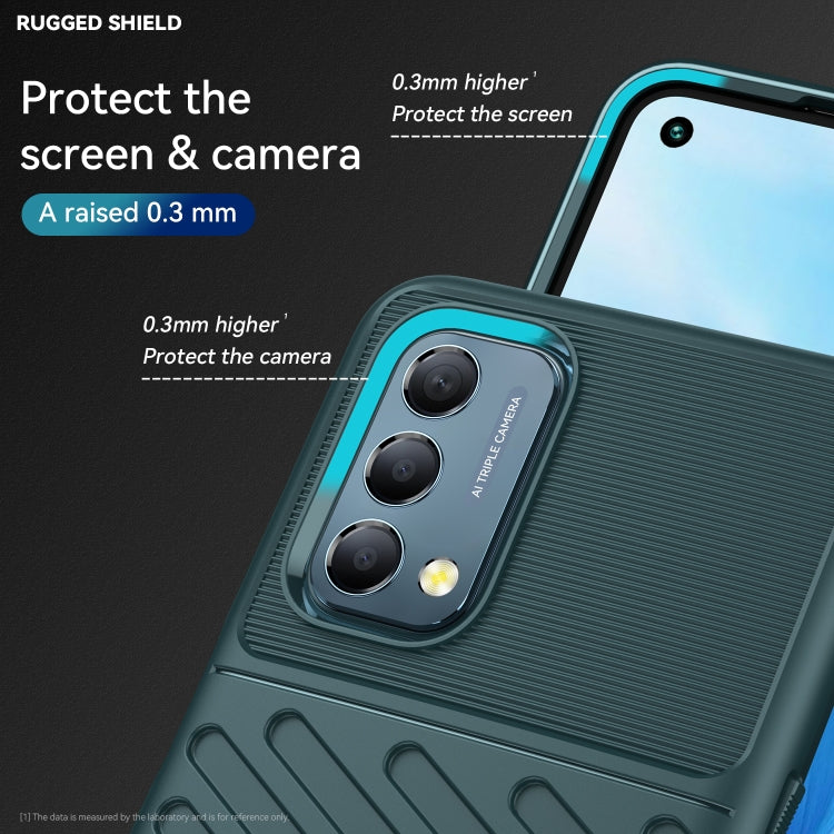 For OnePlus Nord N200 5G Thunderbolt Shockproof TPU Soft Case