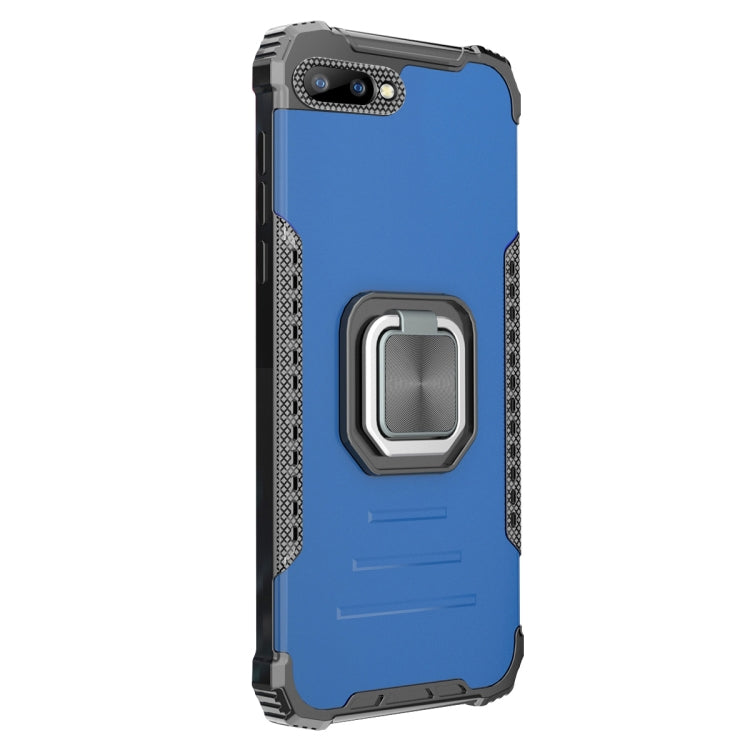 For OPPO A3s / C1 / A5 / A12e Aluminum Alloy + TPU Phone Case with Lanyard