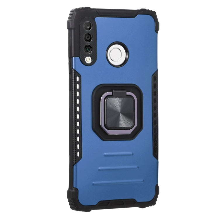For Huawei P30 Lite / nova 4e Aluminum Alloy + TPU Phone Case with Lanyard