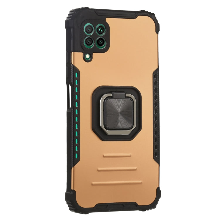 For Huawei P40 Lite / nova 6 SE / nova 7i Aluminum Alloy + TPU Phone Case with Lanyard
