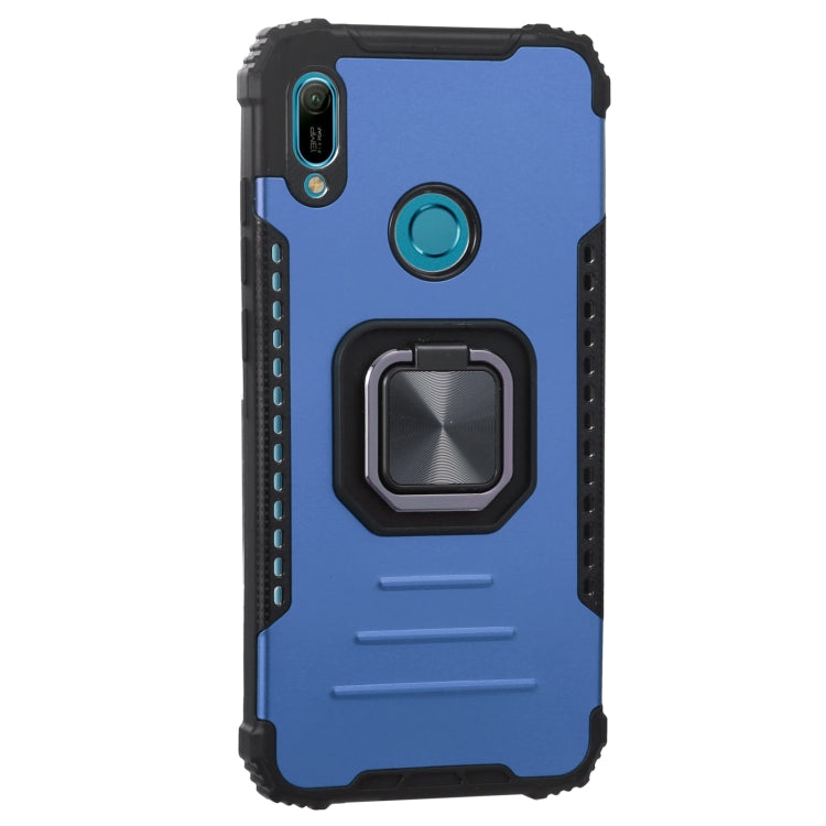 For Huawei Y6 2019 / Y6 Pro 2019 / Y6s Aluminum Alloy + TPU Phone Case with Lanyard