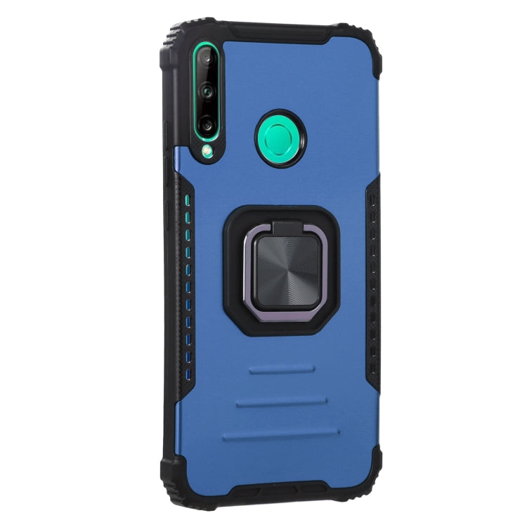 For Huawei Y7p / P40 Lite E Aluminum Alloy + TPU Phone Case with Lanyard