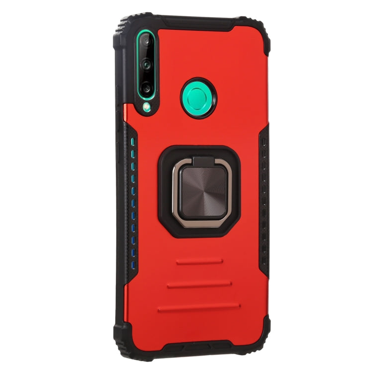 For Huawei Y7p / P40 Lite E Aluminum Alloy + TPU Phone Case with Lanyard
