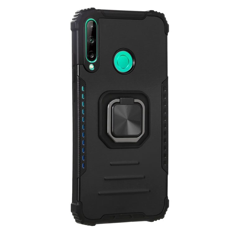 For Huawei Y7p / P40 Lite E Aluminum Alloy + TPU Phone Case with Lanyard