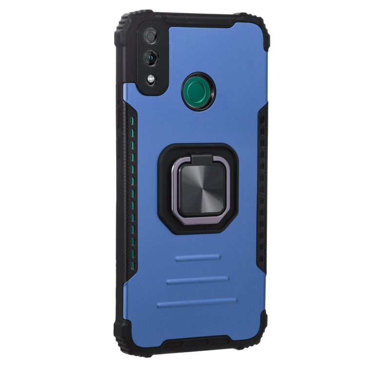 For Huawei Y8s Aluminum Alloy + TPU Phone Case with Lanyard