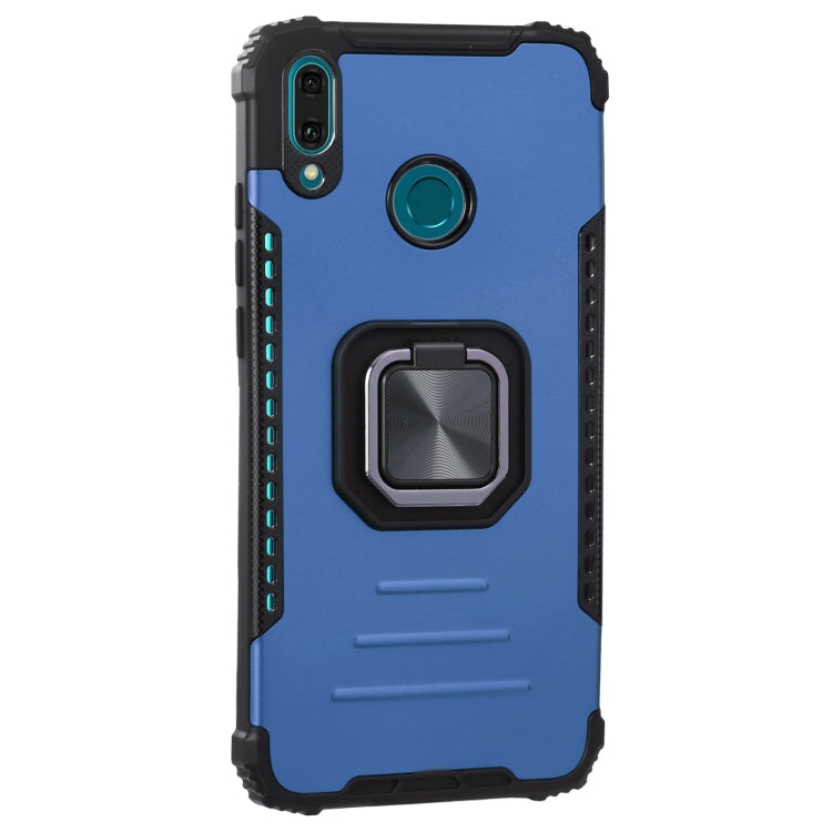 For Huawei Y9 2019 / Enjoy 9 Plus / Enjoy 20e Aluminum Alloy + TPU Phone Case with Lanyard