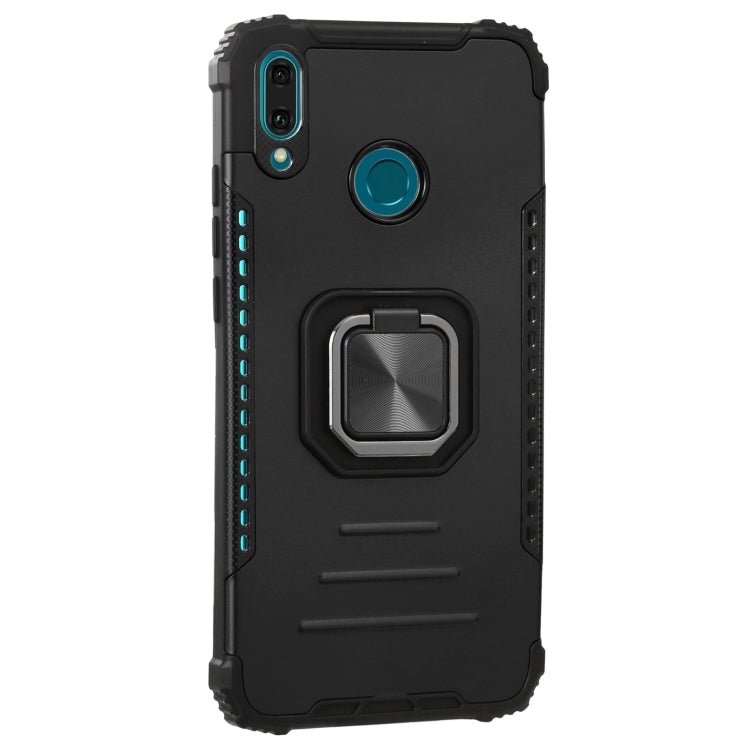 For Huawei Y9 2019 / Enjoy 9 Plus / Enjoy 20e Aluminum Alloy + TPU Phone Case with Lanyard