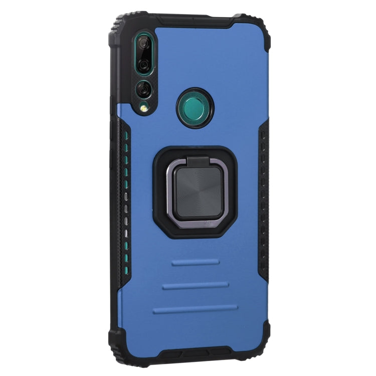 For Huawei Y9 Prime 2019 / Enjoy 10 Plus Aluminum Alloy + TPU Phone Case with Lanyard