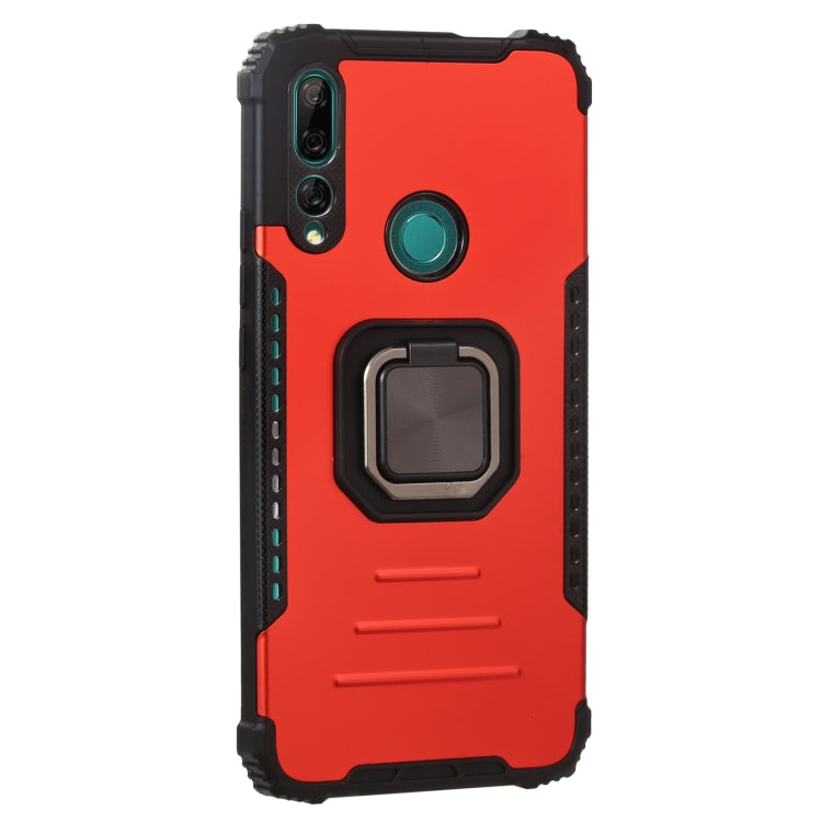 For Huawei Y9 Prime 2019 / Enjoy 10 Plus Aluminum Alloy + TPU Phone Case with Lanyard
