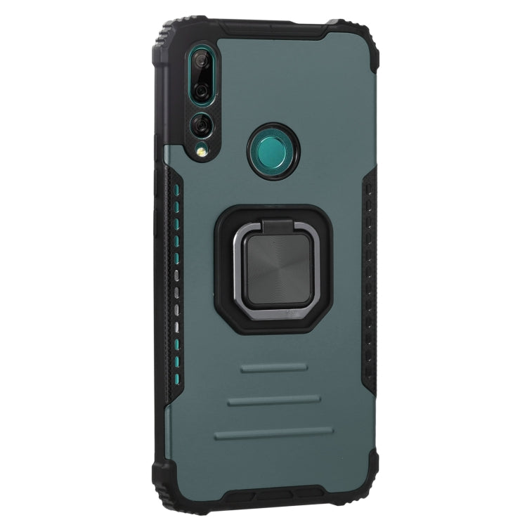 For Huawei Y9 Prime 2019 / Enjoy 10 Plus Aluminum Alloy + TPU Phone Case with Lanyard