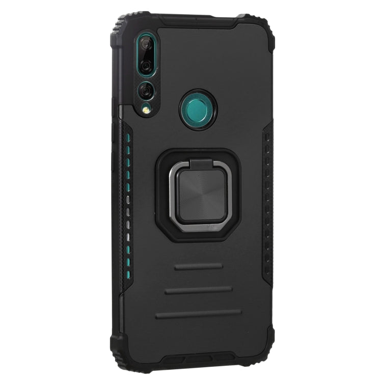 For Huawei Y9 Prime 2019 / Enjoy 10 Plus Aluminum Alloy + TPU Phone Case with Lanyard