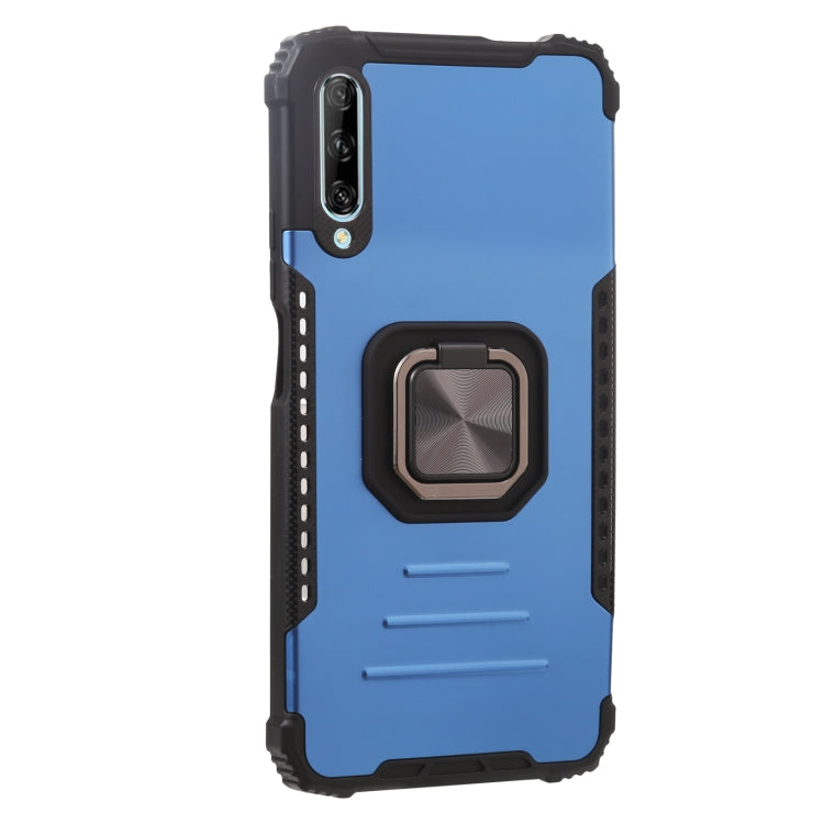 For Huawei Y9s Aluminum Alloy + TPU Phone Case with Lanyard