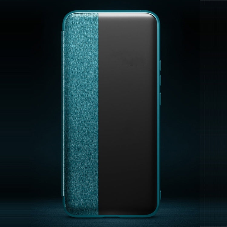 For Honor 60 Magnetic Side Window View Flip Leather Phone Case