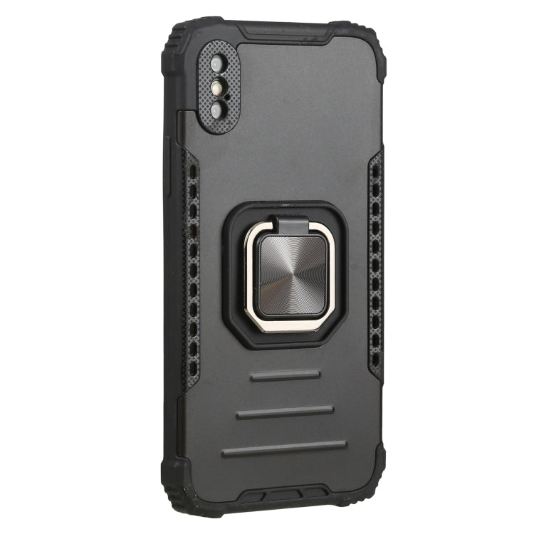 For iPhone X / XS Lanyard Aluminum TPU Case