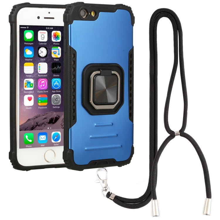 Lanyard Aluminum TPU Case For iPhone 6 & 6s