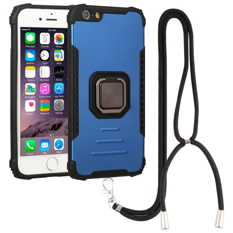 Lanyard Aluminum TPU Case For iPhone 6 Plus & 6s Plus