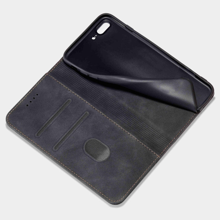 Magnetic Dual-fold Leather Case For iPhone 8 Plus / 7 Plus