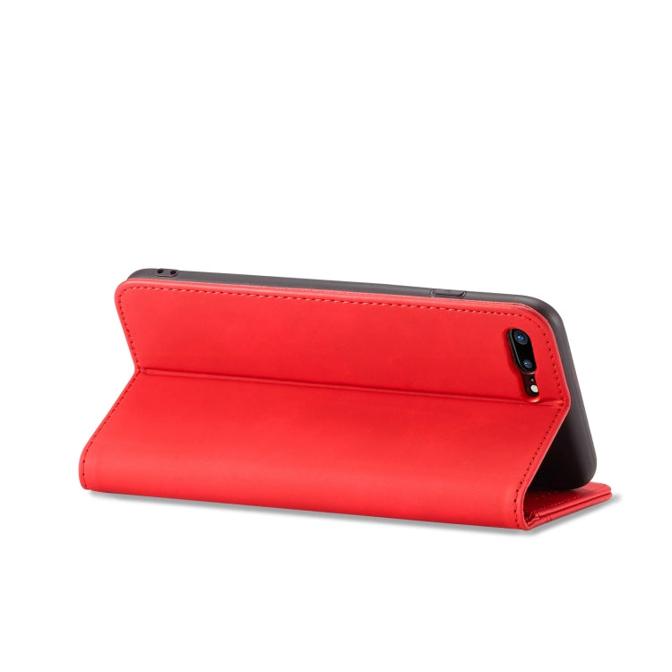 Magnetic Dual-fold Leather Case For iPhone 8 Plus / 7 Plus