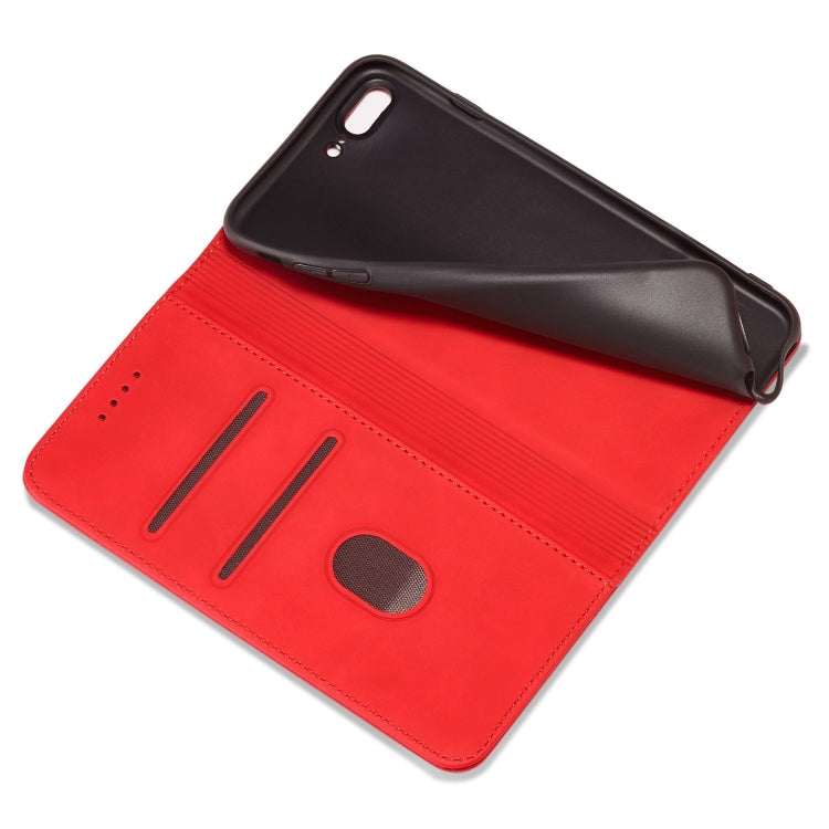 Magnetic Dual-fold Leather Case For iPhone 8 Plus / 7 Plus