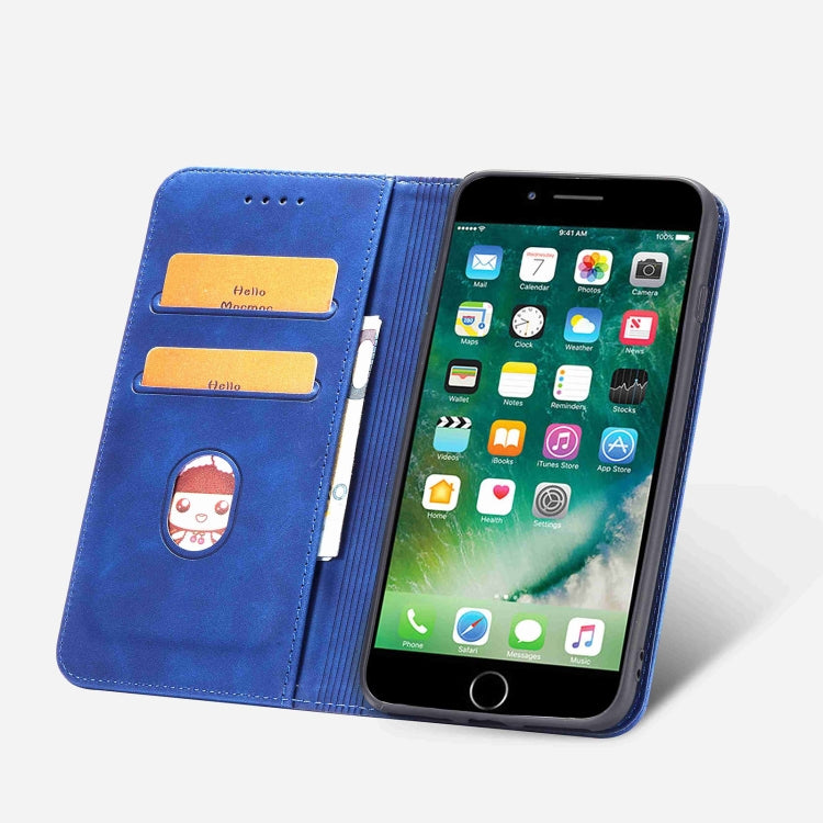 Magnetic Dual-fold Leather Case For iPhone 8 Plus / 7 Plus