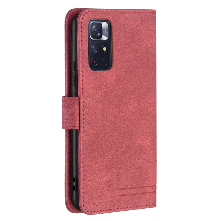 For Xiaomi Redmi Note 11 5G Magnetic Clasp RFID Blocking Anti-Theft Leather Case