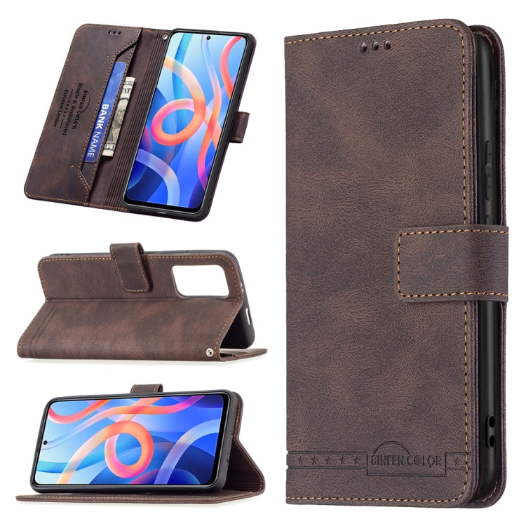 For Xiaomi Redmi Note 11 5G Magnetic Clasp RFID Blocking Anti-Theft Leather Case