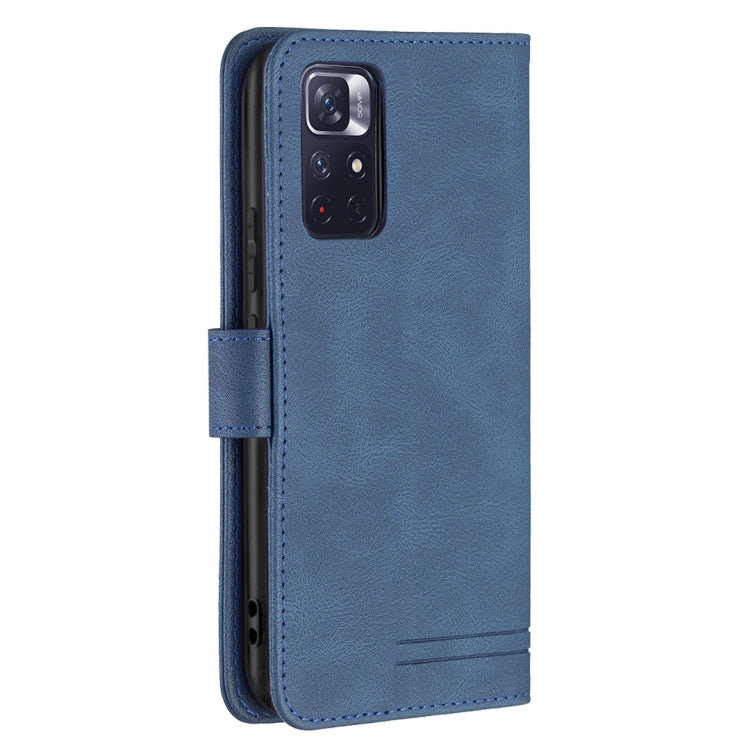 For Xiaomi Redmi Note 11 5G Magnetic Clasp RFID Blocking Anti-Theft Leather Case