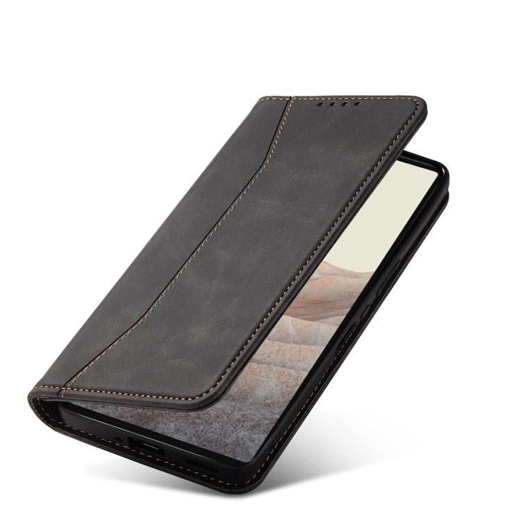 For Google Pixel 6 Magnetic Dual-fold Leather Phone Case