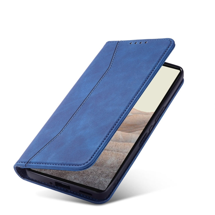 For Google Pixel 6 Magnetic Dual-fold Leather Phone Case