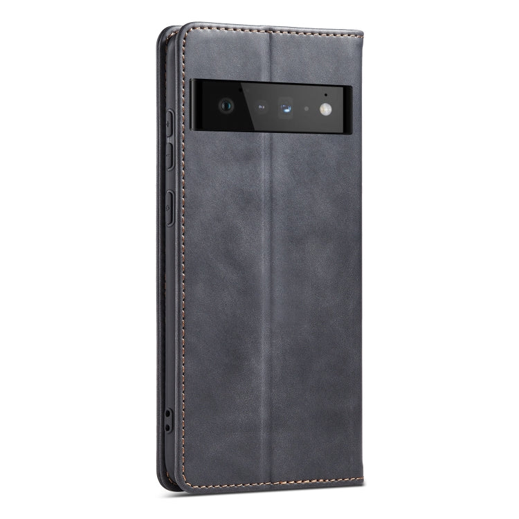 For Google Pixel 6 Pro Magnetic Dual-fold Leather Phone Case