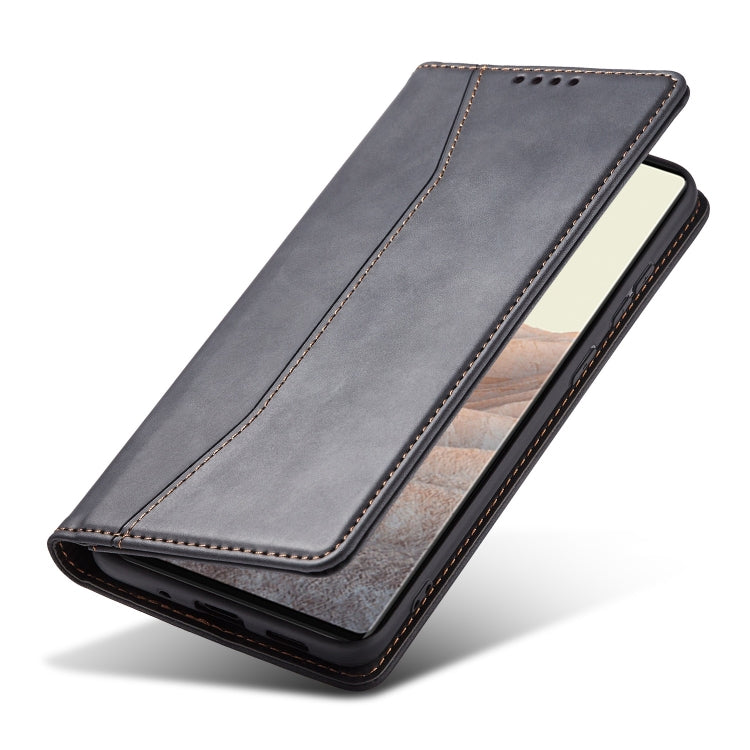 For Google Pixel 6 Pro Magnetic Dual-fold Leather Phone Case