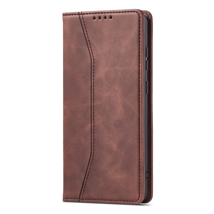 For Google Pixel 6 Pro Magnetic Dual-fold Leather Phone Case