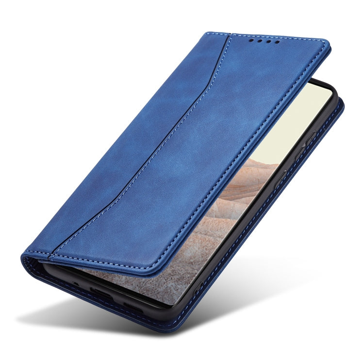 For Google Pixel 6 Pro Magnetic Dual-fold Leather Phone Case