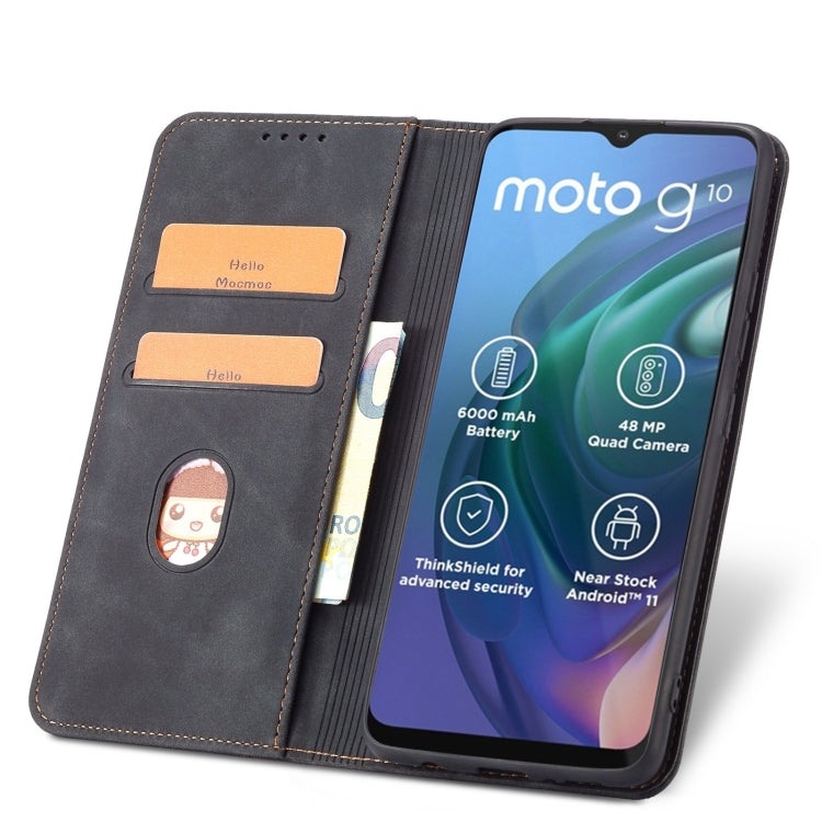 For Nokia G10 / G20 Magnetic Dual-fold Leather Phone Case