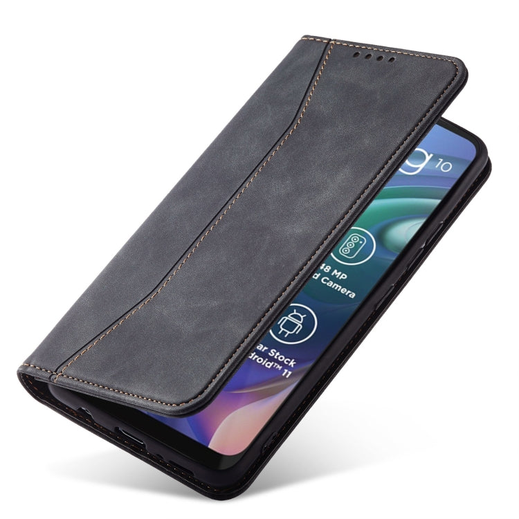 For Nokia G10 / G20 Magnetic Dual-fold Leather Phone Case