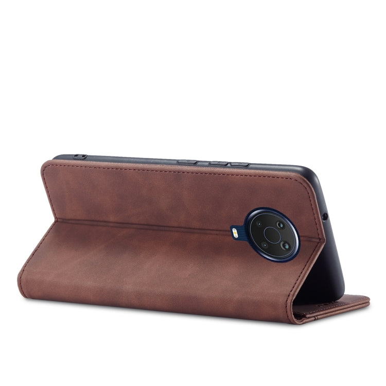 For Nokia G10 / G20 Magnetic Dual-fold Leather Phone Case