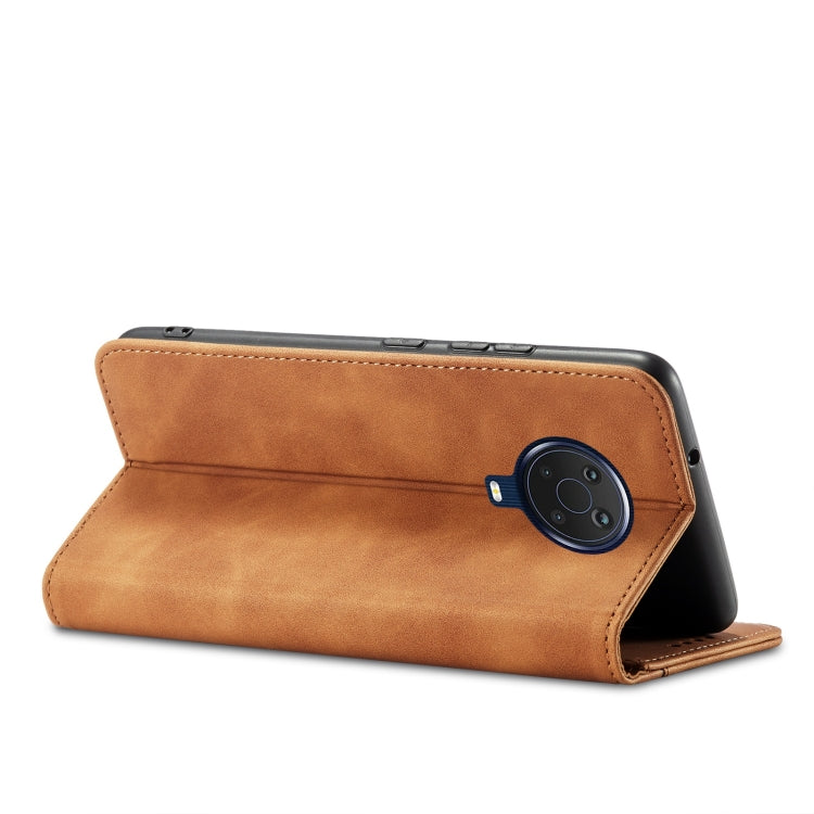 For Nokia G10 / G20 Magnetic Dual-fold Leather Phone Case