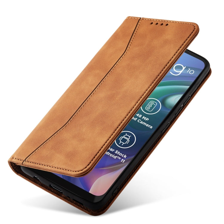 For Nokia G10 / G20 Magnetic Dual-fold Leather Phone Case