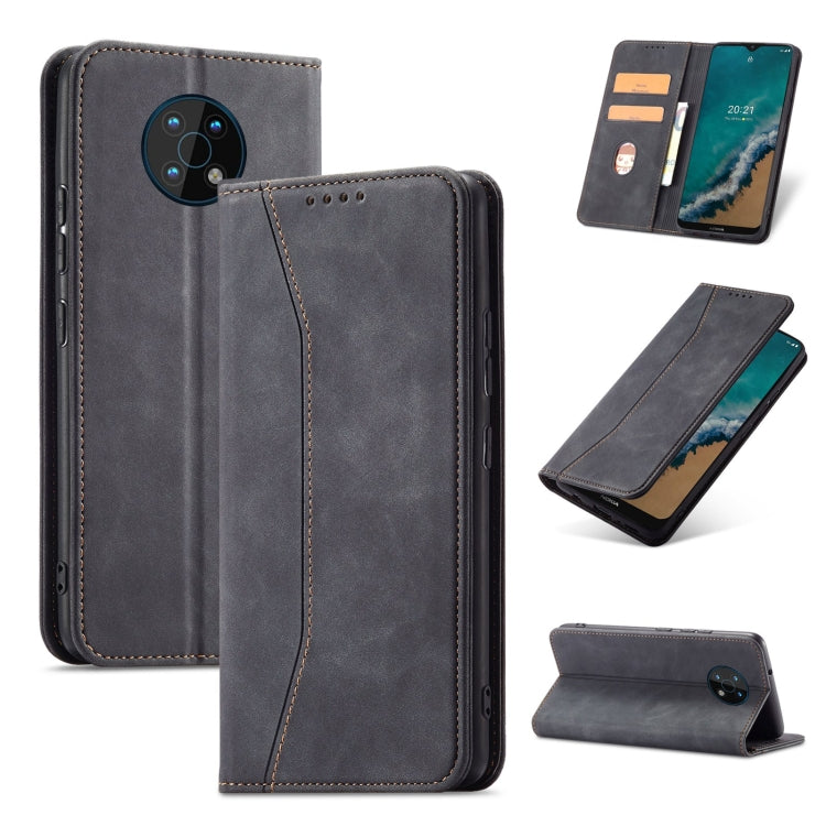 For Nokia G50 5G Magnetic Dual-fold Leather Phone Case