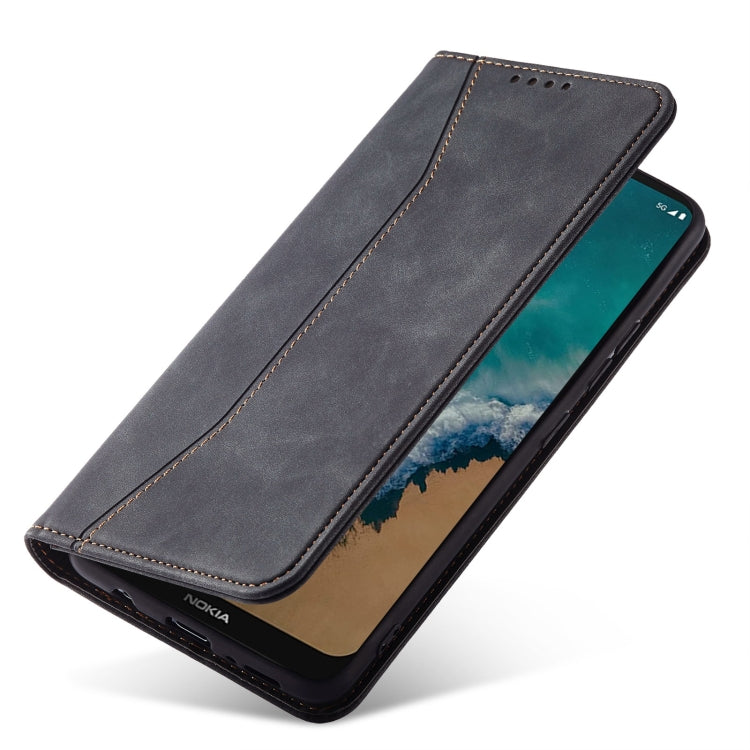 For Nokia G50 5G Magnetic Dual-fold Leather Phone Case