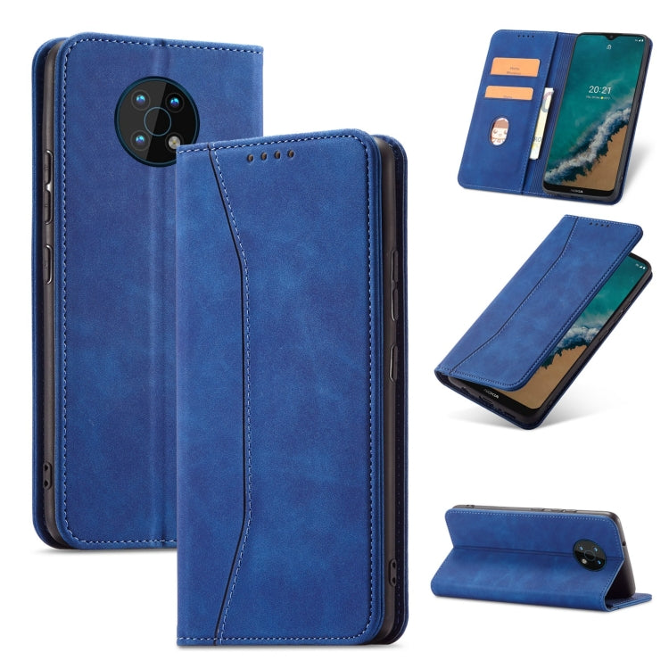 For Nokia G50 5G Magnetic Dual-fold Leather Phone Case