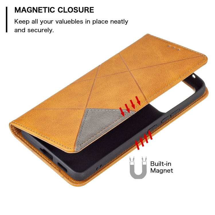 For Samsung Galaxy A53 5G Prismatic Invisible Magnetic Leather Phone Case