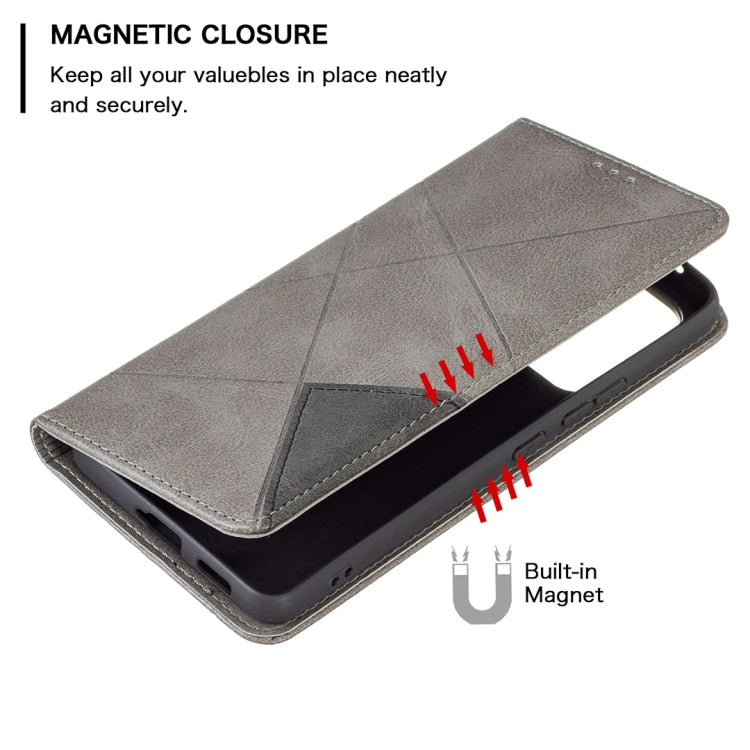 For Samsung Galaxy A53 5G Prismatic Invisible Magnetic Leather Phone Case